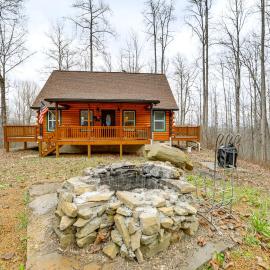 11 Mi to Great Smoky Mountains NP: Modern Cabin, отель в городе Whittier