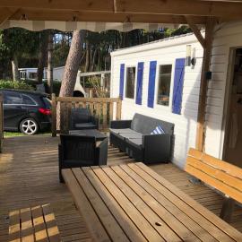 Mobil Home cosy 6 personnes, hotel in Camiers