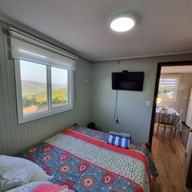 Cabaña 2 a 4 personas, hotel u gradu Carahuo