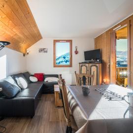 La Marmotte des Sybelles - Pistes à 50 m、La Chalのホテル