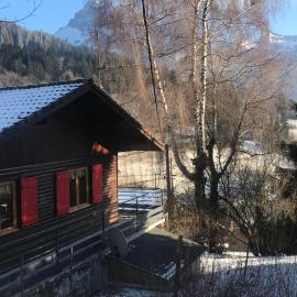 Bernex(74) Appartement 4 personnes dans chalet vue imprenable, hotel en Bernex