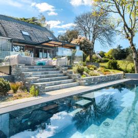 Villa, Piscine, vue imprenable, terrasse, hotel i Baden
