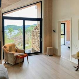 Modern Cabin With Panoramic Views Near Gautefall, מלון בTreungen