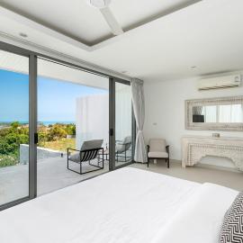 Lom Talay Sea View Villa, 3 min from beach – hotel w mieście Plai Laem