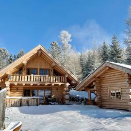 Almzauber Chalets - Haus Enzian inkl Infrarotliegen, hotell i Hochrindl