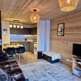 Appartement centre village Les Gets, 4 pax, parking - FR-1-623-277
