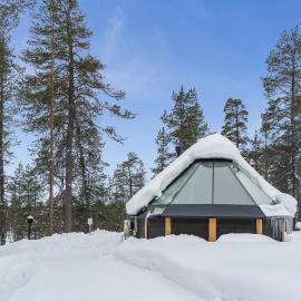 Holiday Home Arctic light hut by Interhome, hotel in Kakslauttanen
