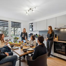 Premium Quartier One - 5 Bedrooms, 2 Parkplätze, für Familien & Teams