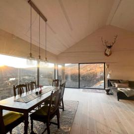 New Cabin With Panoramic Views At Hardangervidda, hotel v destinaci Eidfjord
