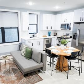 Bright Apartment with Free Parking Near NYC