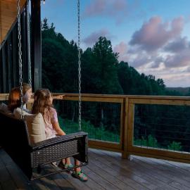 Golden Dawn at Saluda Mountain Retreats