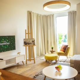 Priestranný útulný 2-izbový apartmán v centre Trnavy