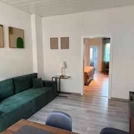 Moers में, होटल Gemütliche 2-Zimmer im Erdgeschoss mit guter Anbindung