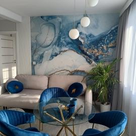 Blue Royal Luxury Apartment z HBO Max - Netflix, hotel Tarnówban