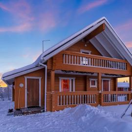Holiday Home Villa kunteus by Interhome, hotel in Raattama