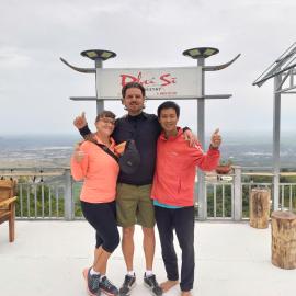 Phú Sĩ Homestay và Seafood Núi Cấm、Phum Kokhlăngのホテル