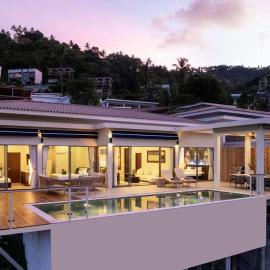 Luxury Sea View Villa & Infinity Pool, Chaweng Noi