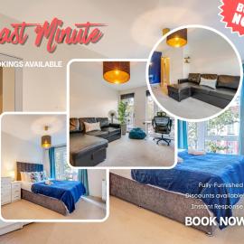 7Nights Special l Modern Apartment l Sleeps Up to 8 l Cozy 2 Bedrooms Apt By Capital Retreats Short Lets & Serviced Accommodation in Colindale With Free WIFI l Flat 4