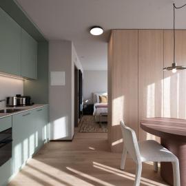 Viesnīca Stadtloft Suites Cham-Zug pilsētā Cham
