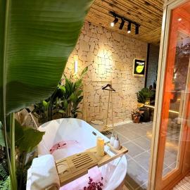 Penthouse Vinhomes Grand Park - Sky Garden Apartment, hotell i Gò Công