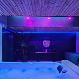 Appart design Jacuzzi Sauna, Salle de sports