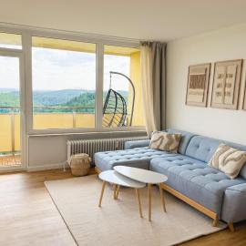 Apartment Rehberg 14 OG Panorama Balkon Pool Sauna