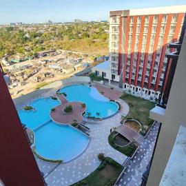 Jearl Cozy and Homey Penthouse with balcony at Primeworld District Mactan Tower P