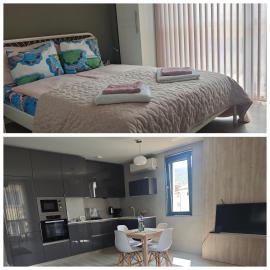 Central, brand new apart with parking