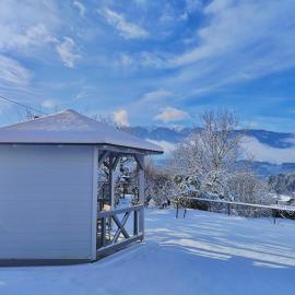 EulenNest - Ferienhaus in Seeboden am Millstätter See mit Bergblick & Sauna