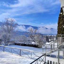 EulenNest - Ferienhaus in Seeboden am Millstätter See mit Bergblick & Sauna