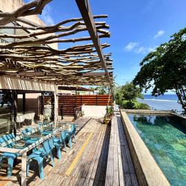 Villa en bord de mer au sud de Maurice, hotel in Souillac