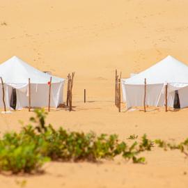 Eden Lodge - Desert Camp, hotell i Kébémèr