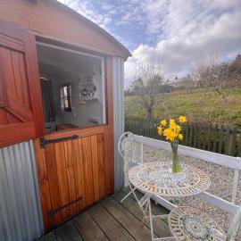 Orchard Shepherds Hut, hotel v destinácii Calstock