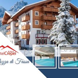 Hotel Crepei, hotel v destinaci Pozza di Fassa