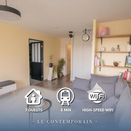 Le Contemporain ~ T4 Spacieux ~ RER A & Disney, hótel í Torcy