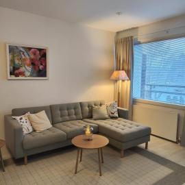 A cozy two-bedroom apartment located in the heart of Kemi city center perfect for your vacation
