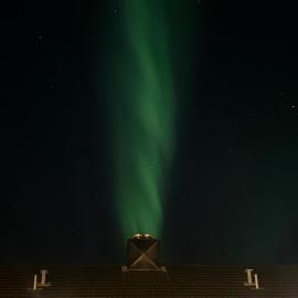 Norway Lights center of Bodo near Train station and Airoport