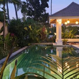 Villa Trident Srithanu Koh Phangan 2 min of Zen Beach, hotel din Ko Kong Nui
