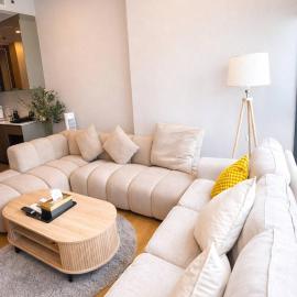Luxury 1 Bedroom l BTS 2 mins l Pool and Gym, hotel en Pratunam