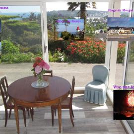 Studio vue mer dans le centre de Crozon, ξενοδοχείο σε Κροζόν