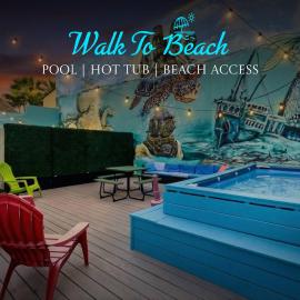 MERMAID HOUSE WITH POOL JACUZZI STEPS to SIESTA KEY BEACH, hotel in Sarasota