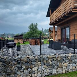 Domek "Spiskie Zacisze " z kominkiem, balią z jacuzzi przy ścieżce rowerowej