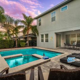Private Heated Pool Game room 6MI to Disney