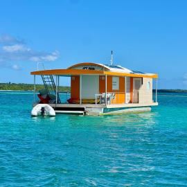 Lagoon Lodge Caraïbes -Lodge flottant sur lagon avec vue mer