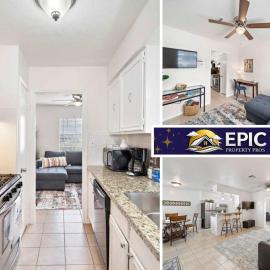 Covered Back Patio Covered Parking Game Room WIFI Smart TV's every room Washer & Dryer, Hotel in Pasadena
