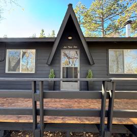 Stylish Cabin hideaway EV charger, Fire Pit & spa, hotel a Big Bear Lake