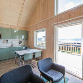 Dyrøya में, होटल Camp Solbergfjord - Modern sea lodges