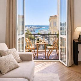 DELUXE SEAVIEW BALCONY - 2 min PALAIS & BEACH