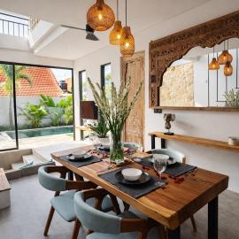 Cemagi में, होटल 2BR Villa Surrounded by Rice Fields Cemagi