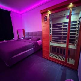 La Suite White wellness Jacuzzi & Sauna, hotel in Seraing